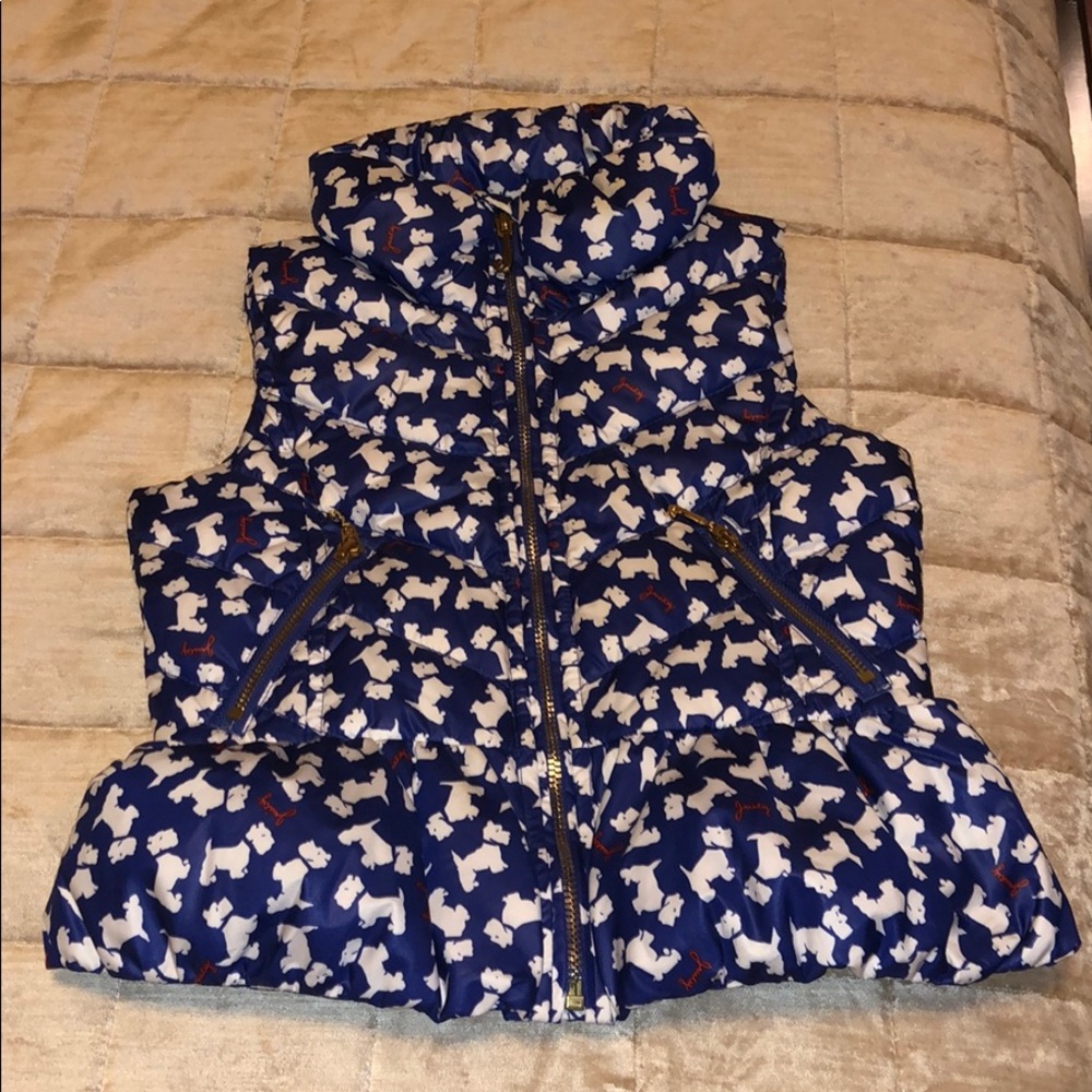 Puff girls vest